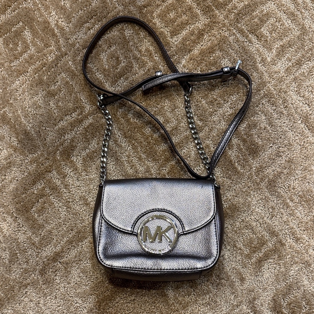 Michael Kors Metallic Crossbody Bag